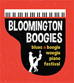 Bloomington Blues and Boogie Woogie Festival logo